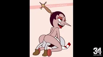 Hilda berg getting fucked by Cuphead!