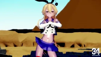 Shimakaze - Ankha Dance [MMD R15] Hamselvish miniatura