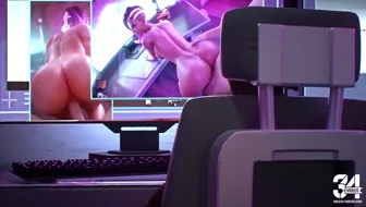 Sombra Riding & Creampie [NO WM] [FPSBlyck] [Black] thumbnail