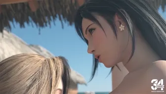 Aerith, Tifa, and Cloud [NO WM] [HydraFXX] thumbnail