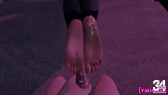 Favorite footjob by Saruei. miniature