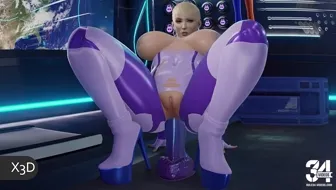 Spacegirl Dildo Sitting [X3D] 썸네일