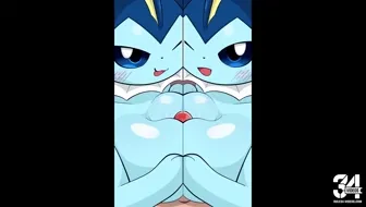 Vaporeon Double Paizuri