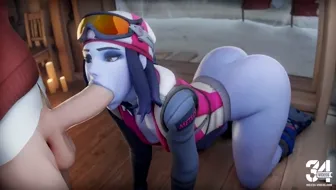 Widowmaker Blowjob White [Aphy3d] thumbnail