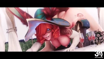 Aurora jumps into the wedding『Vileclipse』 thumbnail