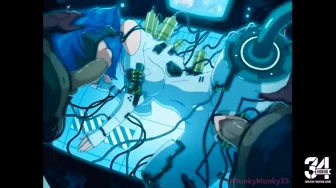 Motoko Kusanagi Threesome (HunkyMunky35) thumbnail