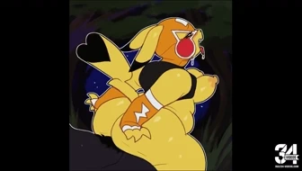 Mimikyu have some fun with Pikachu thumbnail