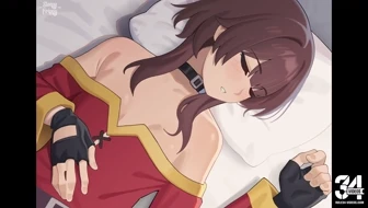 Sleeping Megumin thumbnail