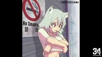 Yaniko Satou accidental flash nude [TwistedGrim] thumbnail