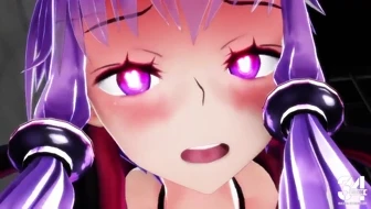 Yuzuki Yukari Kissing - Jaxmmd thumbnail