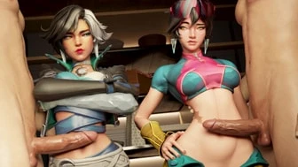 Jubilee and Luna tummy contest thumbnail