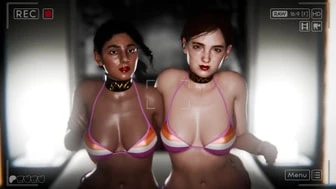 Ellie and Dina blowjob thumbnail