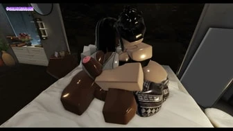 Sweaty roblox pawg teases futanari bbc with her fat sweaty ass thumbnail