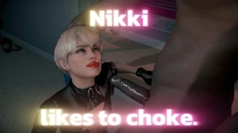 Nikki likes to choke thumbnail