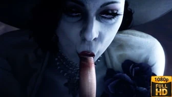 Lady Dimitrescu Blowjob [GreatM8] thumbnail