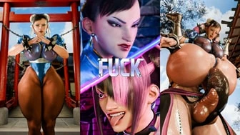 Chun Li VS Juri [NO WM] [Succubus3D] [4K] [60FPS] thumbnail