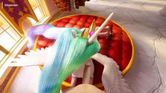 Princess Celestia Blowjob Pov thumbnail