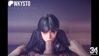Wednesday Blowjob thumbnail