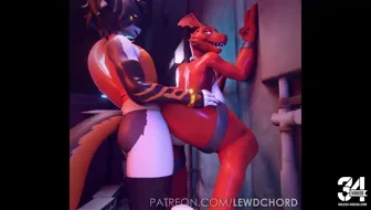 Guilmon Alleyway Sex [Lewdchord] küçük resim