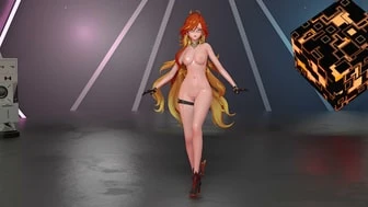 マーヴィカ (Mavuika) ❤ Girls' Generation - Genie 【Genshin Impact (原神) BlenderMMD】 thumbnail