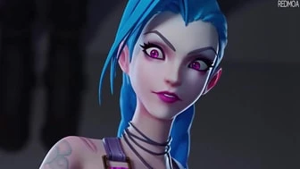 Jinx Blowjob [Redmoa] [Spanish Dub] thumbnail