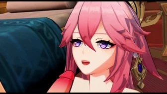 Yae Blowjob 4K No WM Animation thumbnail