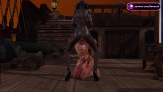 Black Futa Destroys White Slave on Ship thumbnail