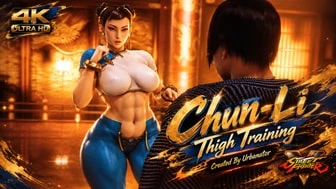 Chun-Li - Thigh Training [Nude] [Urbanator] [4K] [60FPS] thumbnail