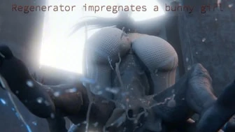 Regenerator impregnates a bunny girl! thumbnail