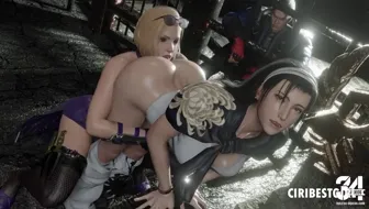 Nina Tongue Fucks Jun's Ass (Tekken 8) 썸네일