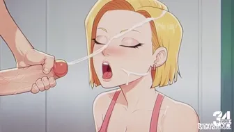 Android 18 cumshot 썸네일