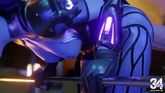 Widowmaker railed by Horse [TheBartender] 썸네일